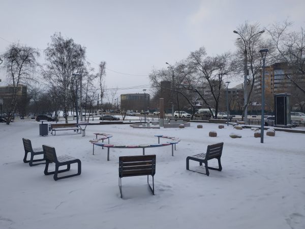 Немецкий сквер г. Иркутск