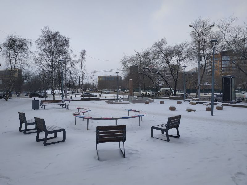 Немецкий сквер г. Иркутск