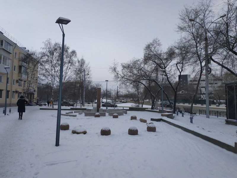 Немецкий сквер г. Иркутск