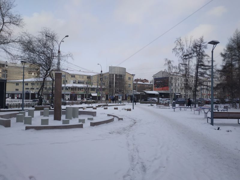 Немецкий сквер г. Иркутск