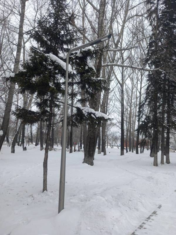 г. Нижнеудинск парк и набережная по ул.Октябрьская