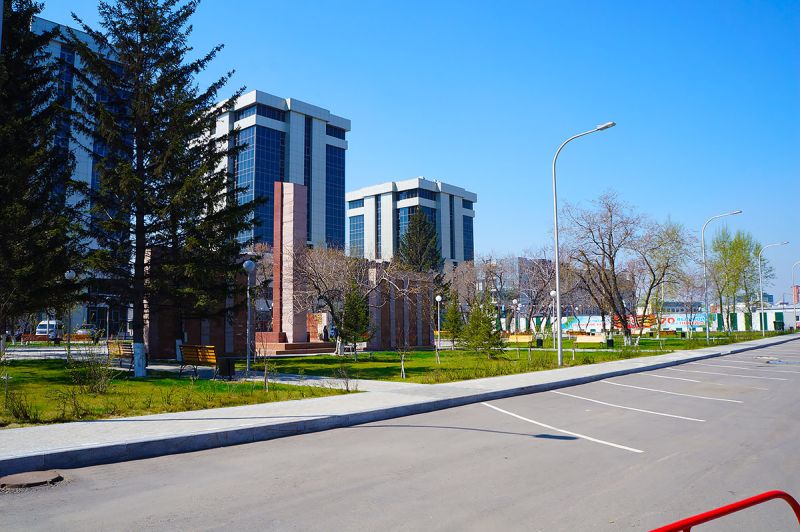 БЦ ВЕГА и ТЕРРА по ул.Октябрьской Революции, 1
