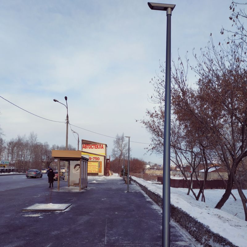 Въезд в Ленинский район