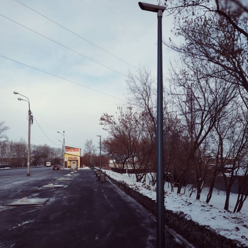 Въезд в Ленинский район